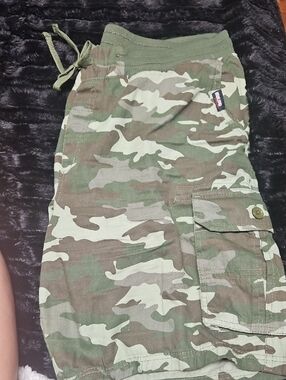 Camo Cargo Shorts